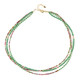 Collar en plata con Aventurina verde (Riya)