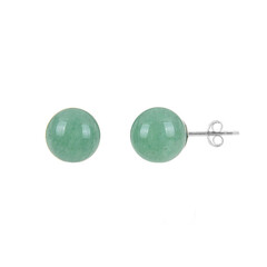 Pendientes en plata con Aventurina