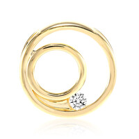 Colgante en oro con Diamante VSS1 (E) (adamantes [!])