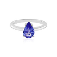 Anillo en plata con Tanzanita