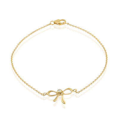 Brazalete en plata con Zircón