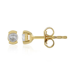 Pendientes en plata con Zircón (Adela Silber)