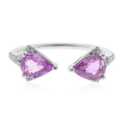 Anillo en oro con Zafiro rosado (CIRARI)