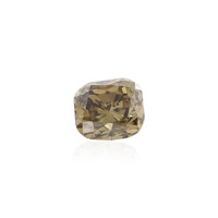 Piedra preciosa con Diamantes verde VS2
