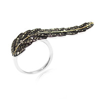 Anillo en plata con Marcasita
