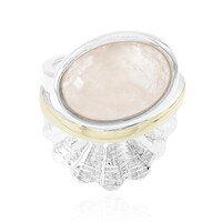 Anillo en plata con Morganita
