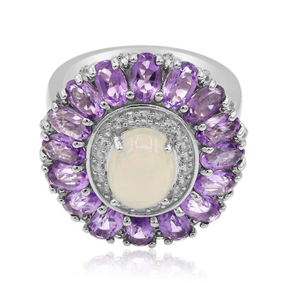 Anillo en plata con Ópalo de Welo
