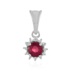 Colgante en plata con Rubí de Madagascar