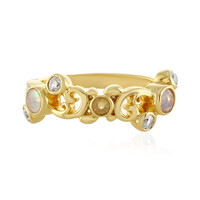 Anillo en plata con Ópalo de Welo