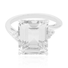 Anillo en plata con Cuarzo blanco