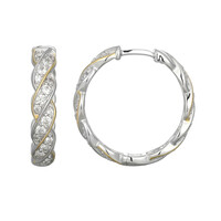 Pendientes en plata con Zircón