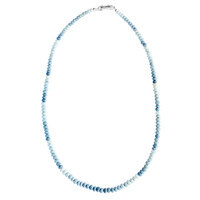 Collar en plata con Ópalo azul