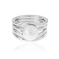 Anillo en plata con Perla Freshwater