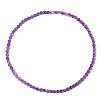 Collar en plata con Amatista de Siberia