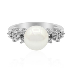 Anillo en plata con Perla Freshwater