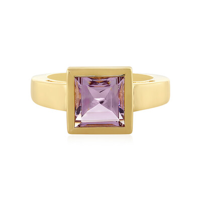 Anillo en plata con Amatista Rosa de Francia (MONOSONO COLLECTION)