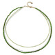 Collar en plata con Peridoto