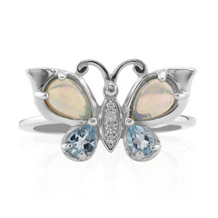 Anillo en plata con Ópalo de Welo