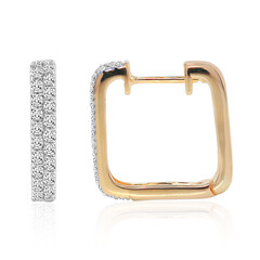 Pendientes en oro con Diamante SI1 (G)