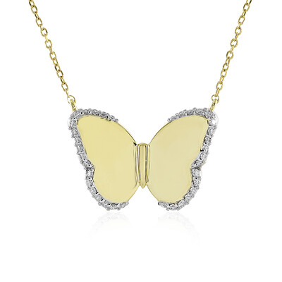 Collar en oro con Diamante limpio a lupa F (LUCENT DIAMONDS)