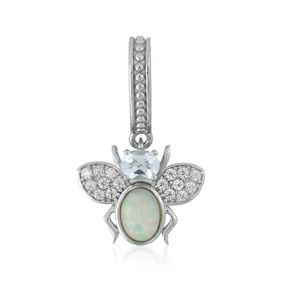 Colgante en plata con Ópalo de Welo (Dallas Prince Designs)