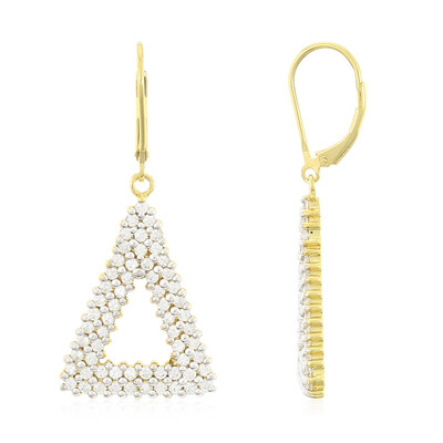 Pendientes en plata con Zircón