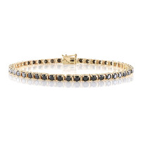 Brazalete en oro con Diamante negro (de Melo)
