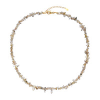 Collar en plata con Cuarzo rutilado