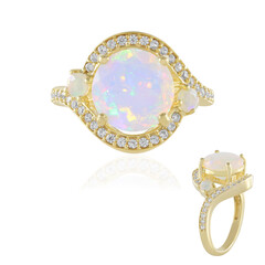 Anillo en plata con Ópalo de Welo