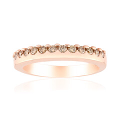 Anillo en oro con Diamante rosa de Francia de Argyle SI1