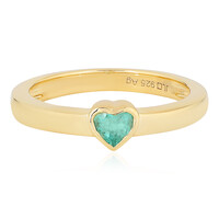 Anillo en plata con Esmeralda de Colombia