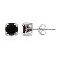 Pendientes en plata con Granate