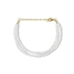 Brazalete en plata con Zircón