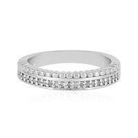 Anillo en plata con Diamante PK (J)