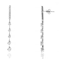 Pendientes en oro con Diamante SI2 (H) (CIRARI)