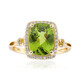 Anillo en oro con Peridoto de Dashihe (CIRARI)