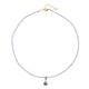 Collar en plata con Tanzanita