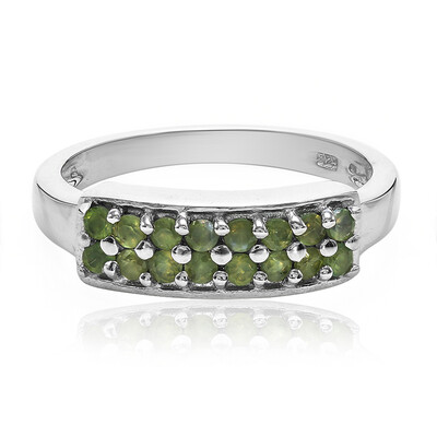 Anillo en plata con Alejandrita