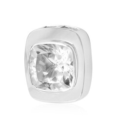 Colgante en plata con Cuarzo blanco