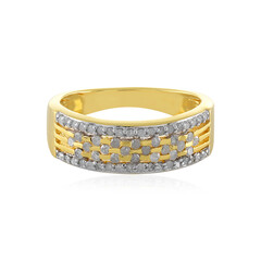 Anillo en plata con Diamante I4 (J)