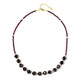 Collar en plata con Granate de la India