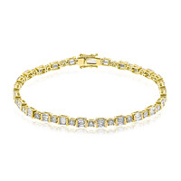 Brazalete en oro con Diamante SI2 (H) (CIRARI)