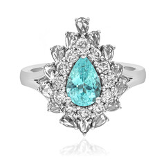 Anillo en oro con Turmalina Paraíba (CIRARI)