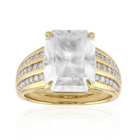 Anillo en oro con Cerusita de Namibia (de Melo)