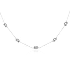 Collar en plata (Joias do Paraíso)