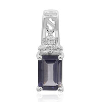 Colgante en plata con Iolita