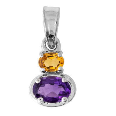 Colgante en plata con Amatista