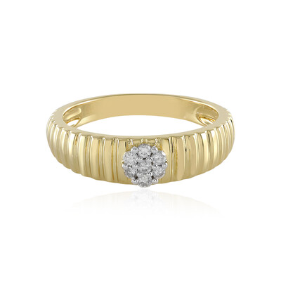 Anillo en plata con Diamante I2 (I)