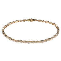 Brazalete en oro con Diamante SI2 (G)