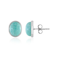 Pendientes en plata con Amazonita